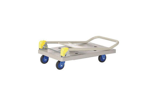CHARIOT PLATEAU 90X60CM PRESTAR POIGNEE RABATTABLE  MAX 300K - 2