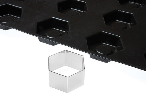 DÉCOUPOIR HEXAGONE INOX 7.2 CM POUR FLEXIPAN 336144 - 2