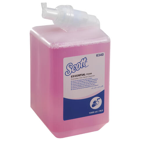 SAVON MOUSSE SCOTT® ESSENTIAL™ ROSE CARTOUCHE 1L X6 - 2