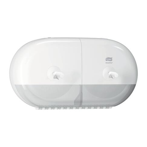 DISTRIBUTEUR DE PAPIER TOILETTE À DÉVIDAGE CENTRAL TORK SMARTONE® MINI DOUBLE T9 BLANC - 6