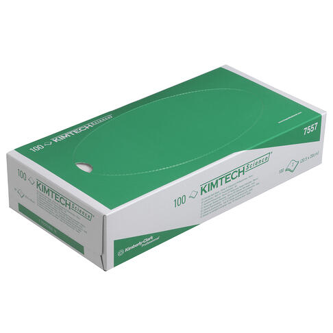 LAVETTE NON TISSEE USAGE UNIQUE KIMTECH SCIENCE BLANC 100 FORMATS X24 - 2