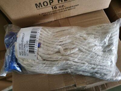 FRANGE POLYESTER ET COTON 220G A VIS + HEXAGONAL BLANC - 2