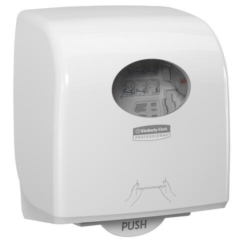 DISTRIBUTEUR D’ESSUIE-MAINS ROULEAUX AQUARIUS™ SLIMROLL BLANC PBS - 2