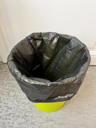 SAC POUBELLE 30L HAUTE DENSITE DECHETS LEGERS NOIR X500 - 2
