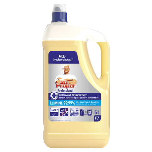 DETERGENT DESINFECTANT CONCENTRE MULTI USAGES SOLS ET SURFACES ME PROPER 5L - 4