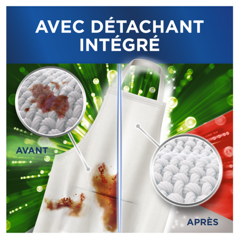 LESSIVE PODS ARIEL ALLIN1 ULTRA DETACHANT 60 DOSES