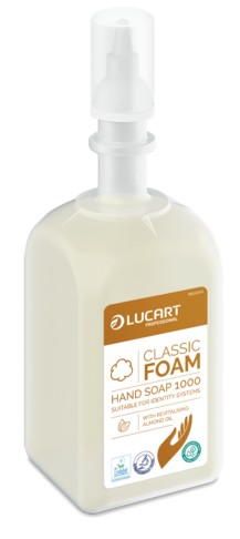 SAVON MOUSSE PARFUME CLASSIC FOAM CARTOUCHE 1L X6 - 2
