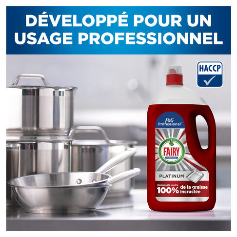 LIQUIDE VAISSELLE CONCENTRE FAIRY PLATINUM 4L - 2