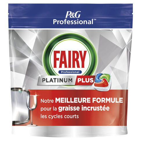 TABLETTES LAVE-VAISSELLE GRAISSES CUITES FAIRY PLATINUM X59 - 2