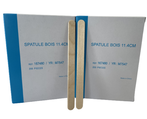 SPATULE BOIS 11,4CM X200 - 2