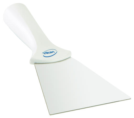 GRATTOIR ALIMENTAIRE LAME INOX PAS DE VIS 10CM BLANC - 2