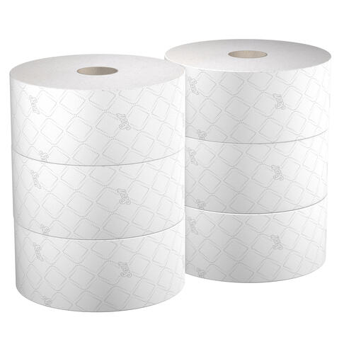 PAPIER TOILETTE À DÉVIDAGE CENTRAL SCOTT® CONTROL™ BLANC 1280 FORMATS 2 PLIS ECOLABEL X6 - 2