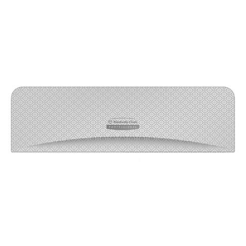 FAÇADE DISTRIBUTEUR PAPIER TOILETTE ROULEAU ICON™ MOSAÏQUE ARGENTÉE X1 - 2