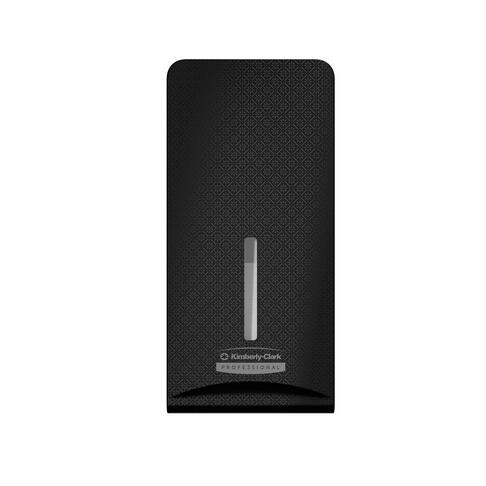 FAÇADE DISTRIBUTEUR PAPIER TOILETTE PLIÉ ICON™ MOSAÏQUE NOIR X1 - 2