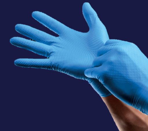 GANT NITRILE GOGRIP BLEU TAILLE L BOITE X50 - 2