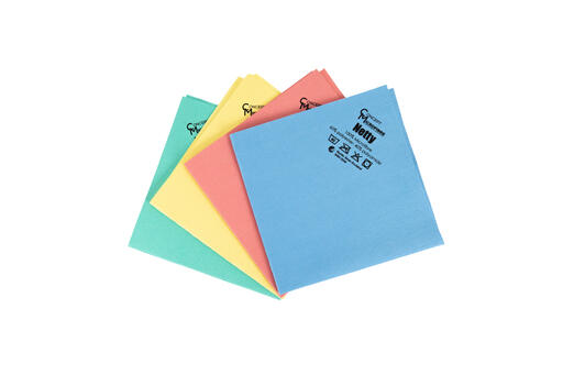 LAVETTE NON TISSEE NETTY 40X40CM ROSE ECOLABEL X5 - 2