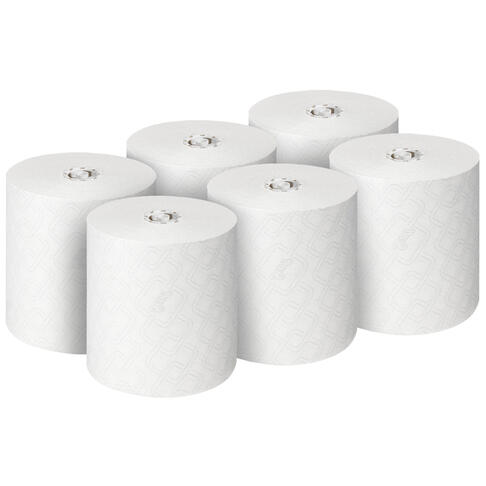 ESSUIE-MAINS ROULEAU SCOTT® ESSENTIAL BLANC 350M 1 PLI ECOLABEL X6 - 2