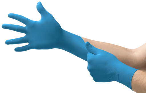 GANT NITRILE BLEU NON POUDRÉ VERSATOUCH® 92-465 TAILLE M X100 - 2