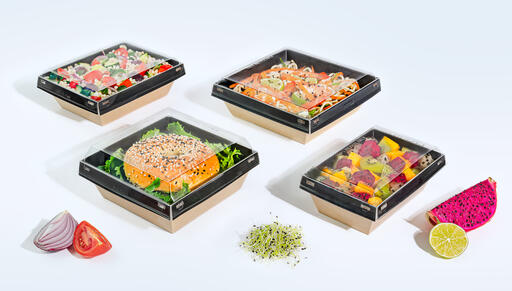 BARQUETTE CARTON LUXIFOOD 850ML X480 - 2