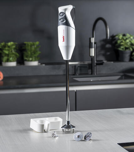 BAMIX MIXEUR GASTRO 350 BLANC TUBE 28.5 CM - 2
