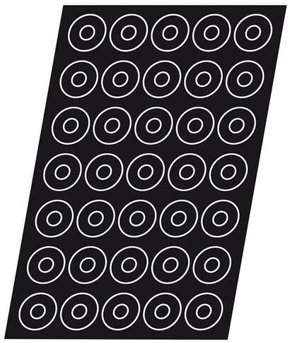 FLEXIPAN 60X40 PLAQUE DE 60 MINI-SAVARINS 4.1X1.2 CM - 2