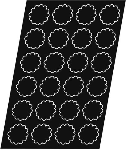 FLEXIPAN 60X40 PLAQUE DE 24 MINI-BRIOCHES CANNELÉES 7.8 CM - 2