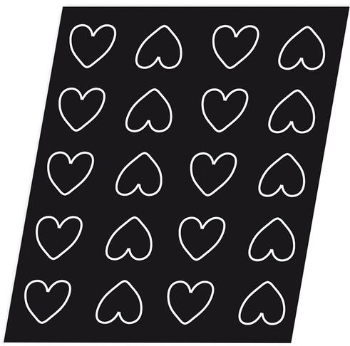 FLEXIPAN 60X40 PLAQUE DE 20 COEURS 6.5X6 CM - 2