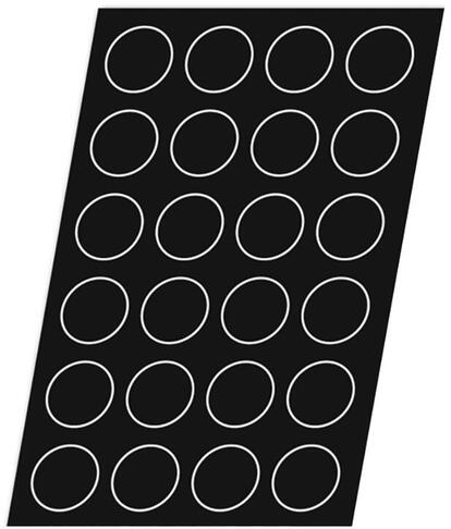 FLEXIPAN 60X40 PLAQUE DE 24 TARTELETTES ÉVASÉES 7.7 CM - 2