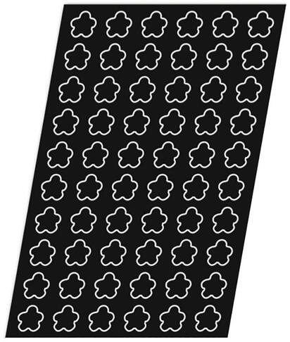 FLEXIPAN 60X40 PLAQUE DE 60 MINI-CHARLOTTES 3.5X1.5 CM - 2