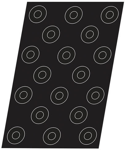 FLEXIPAN 60X40 PLAQUE DE 54 MINI-VOLCANS 4.2 CM - 2