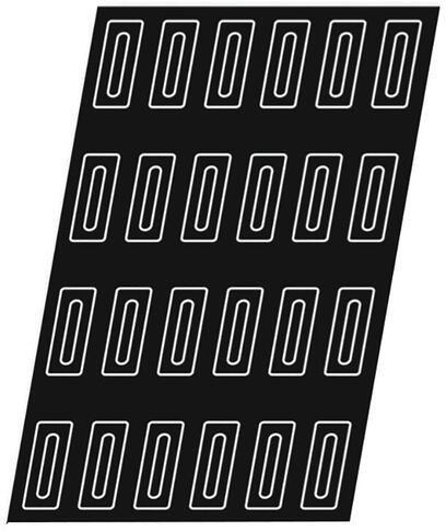 FLEXIPAN 60X40 PLAQUE DE 24 LINGOTS RAINURÉS 10X4 CM - 2