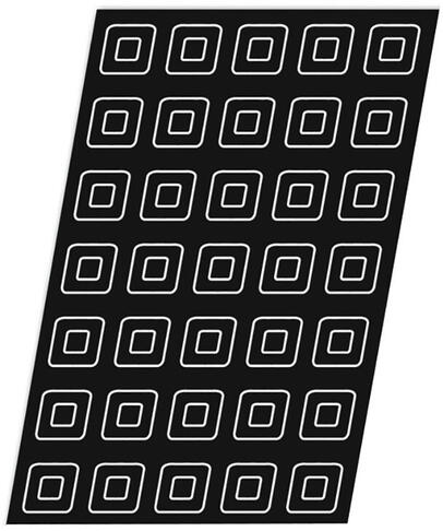 FLEXIPAN 60X40 PLAQUE DE 35 SAVARINS 5.6X5.6CM - 2