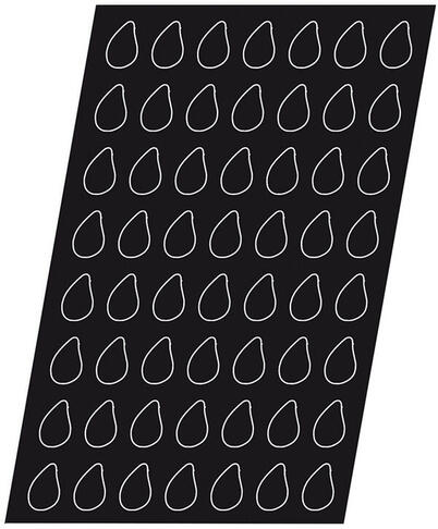 FLEXIPAN 60X40 PLAQUE DE 56 MINI-GOUTTES 5.2X3.2X2 CM - 2
