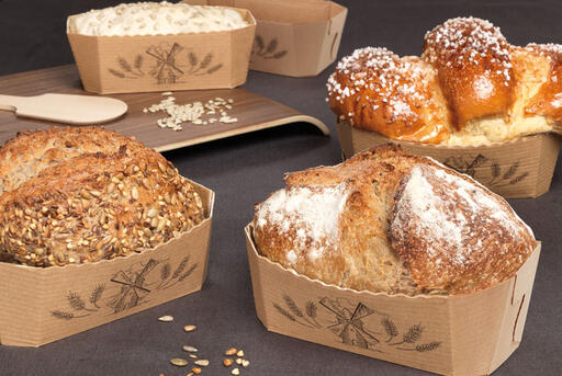 MOULES TRADITION EN CARTON CUISSON VENTE 180X110 MM H 60 MM X50 - 2