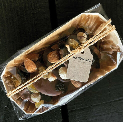 MOULES EN BOIS AVEC CAISSETTE PAPIER CUISSON VENTE FORME CAKE INDIVIDUEL 120X60X40 MM 10 CL X600 - 2
