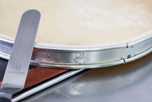 CERCLE À TARTES INOX 2 BORDS ROULÉS 12 CM HAUTEUR 2 CM - 2