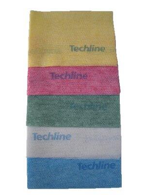LAVETTE NON TISSEE TECHLINE CO-BRANDING 51X36CM VERT X25 - 2