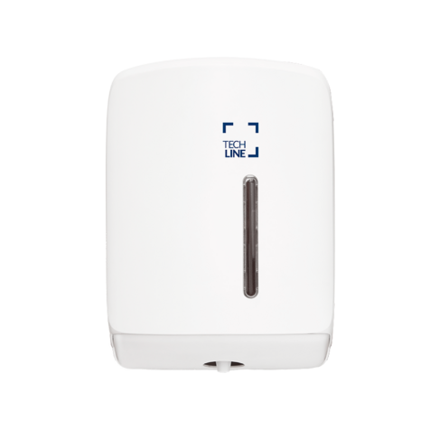 DISTRIBUTEUR BOBINE A DEVIDAGE CENTRAL 450 FORMATS TECHLINE BLANC