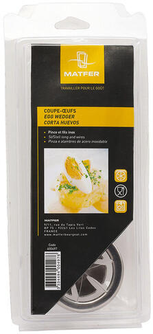 COUPE-OEUFS 6 QUARTIERS INOX - 2