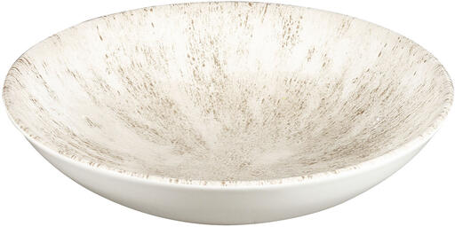 STONE AGATE GREY ASSIETTE CREUSE 24 8CM - 2