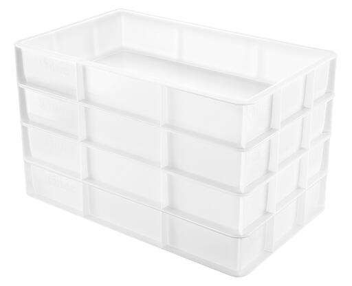 BAC À PÂTONS PEHD 53X32.5X9 CM 12 L BLANC - 2