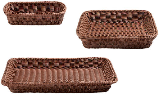 CORBEILLE RECTANGULAIRE POUR BUFFET EN POLYPROPYLÈNE GN 2/3 - 2