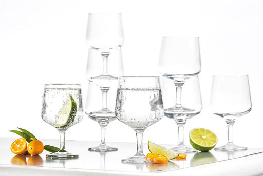 COLOSSEO VERRE EMPILABLE À VIN 22 CL - 2