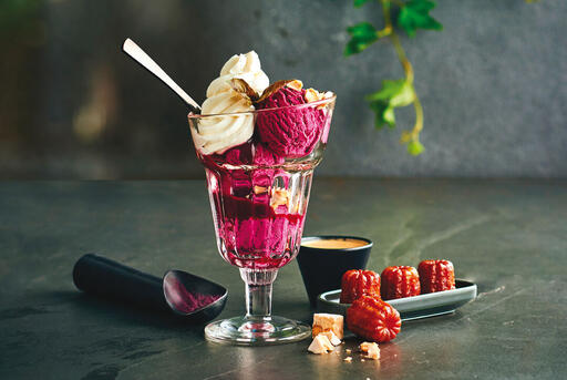 CHARLOTTE COUPE À GLACE 37 CL Ø 10,3 CM H 17,4 CM - 2