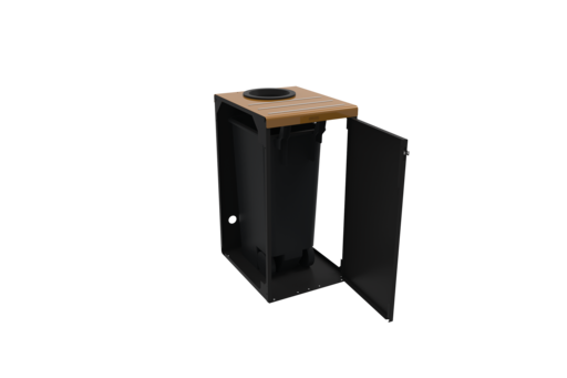 MEUBLE TRI SELECTIF 110L SERRURE ALITRI GR MANGA/MARRON - 2