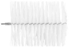 TETE ECOUVILLON POUR TIGE FLEXIBLE 120MM DIAMETRE 140MM FIBRE MEDIUM BLANC - 2