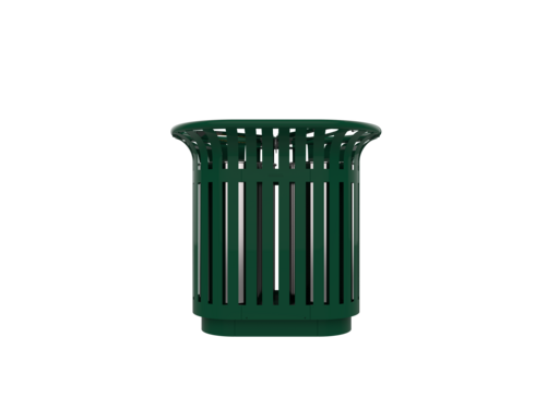 CORBEILLE 2X40L A POSER COUVERCLE ET SEAUX TULIPE VERT MOUS - 2