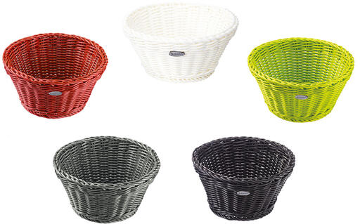 CORBEILLE À PAIN EN POLYPROPYLÈNE RONDE Ø 18 CM NOIRE - 2