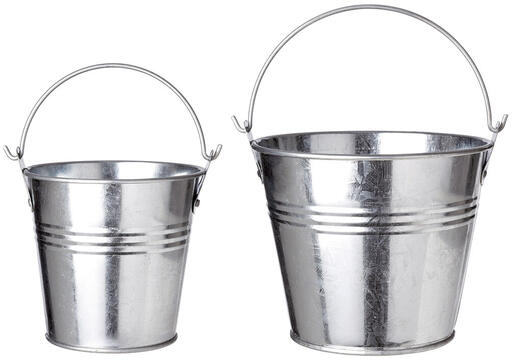 SEAU EN ZINC Ø 14 CM - 2