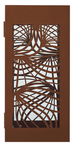 CORBEILLE BELLA 110L ANTI-NUISIBLES EFFET CORTEN - 2